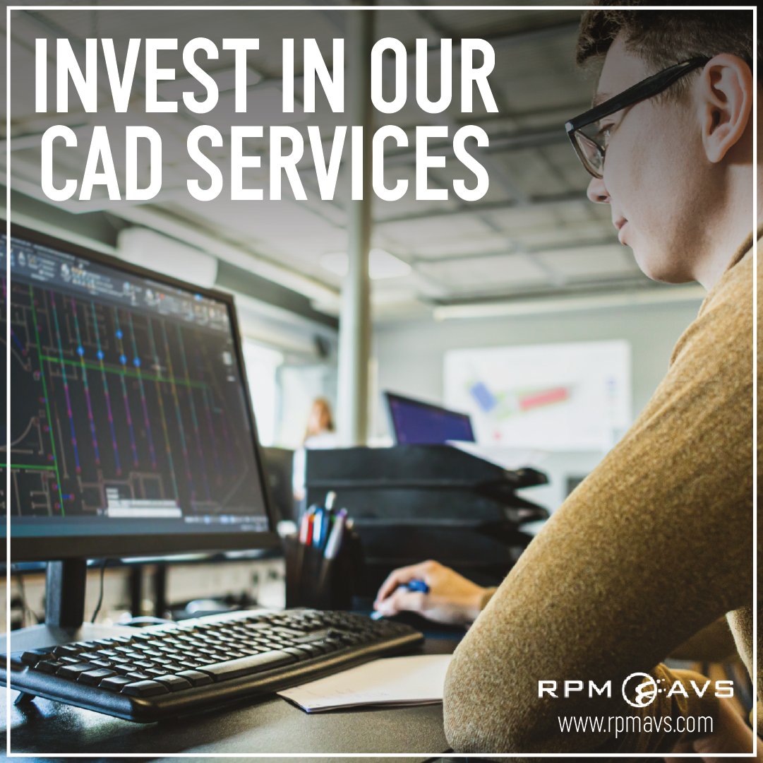RPMAVS's tweet image. From concept to creation, our CAD design services bring your ideas to life with precision and accuracy. Let’s turn your vision into reality!

#CADDesign #Innovation #PrecisionDesign #RPM #AV