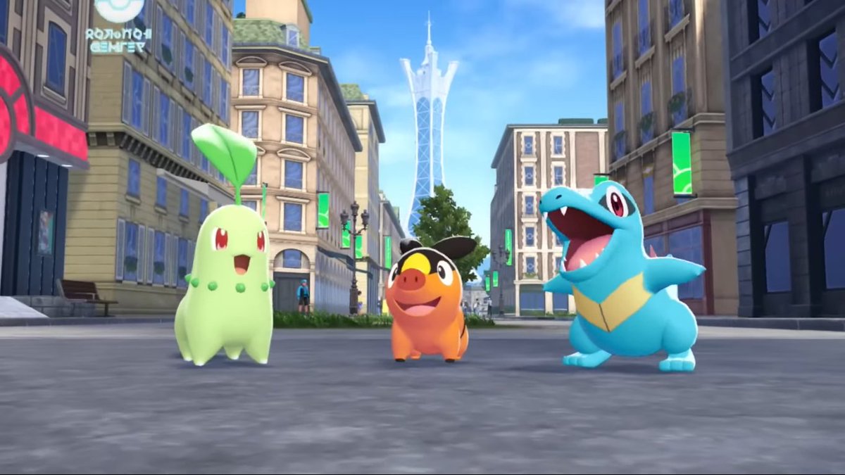 The starter Pokémon for Pokémon Legends Z-A are Chikorita, Tepig &amp; Totodile 

#legendsZA