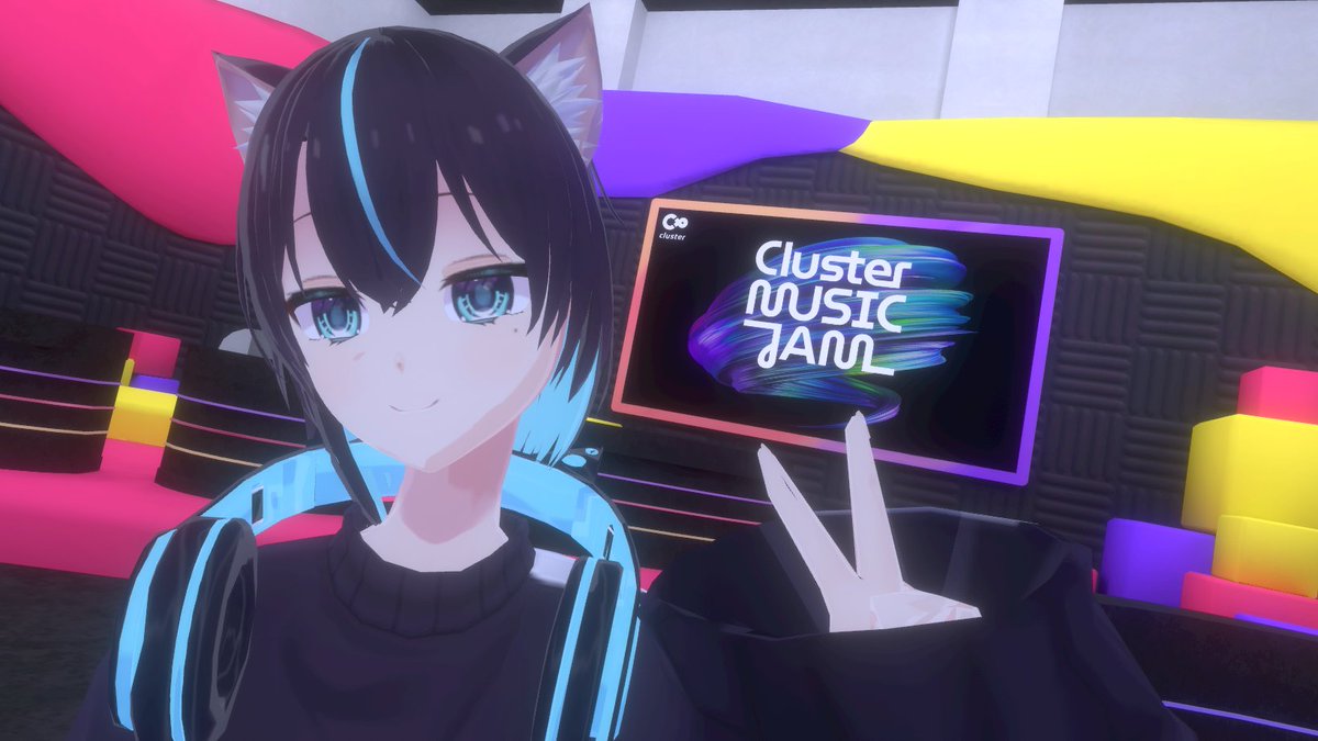 nekozuka_taiga's tweet photo. #ClusterMUSICJAM お疲れさまでした!
楽しく!堂々と!ありったけの夜を詰め込みました!!
CiちゃんとSifneos.のお二人と、
こうして公式番組で共演出来て大変光栄です👀
パフォーマンスも最高でした……✨
これを機に、覚えてもらえたらうれしいです🐱📦
これからも夜を作るぞ! https://t.co/mqEUk7FKpQ