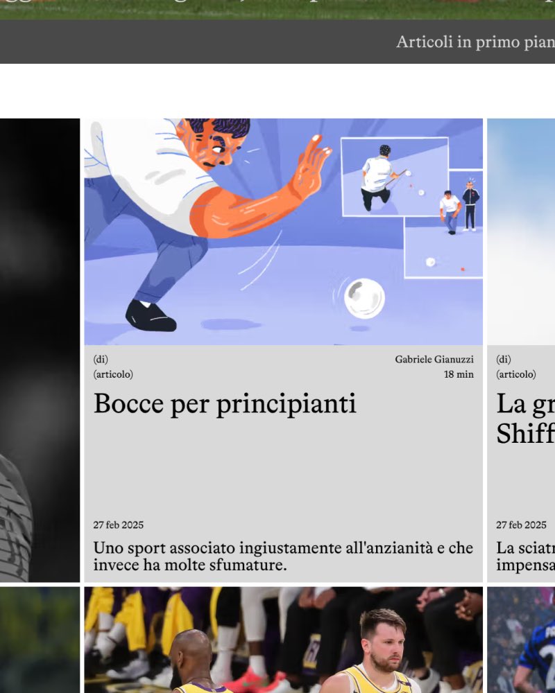giorgiomoz's tweet photo. Illustrazione per l’articolo di @gabrigianuz su @lultimouomo , sulle sottovalutatissime bocce. Grazie come sempre a @perelaa e @dsaltari per rendermi parte del progetto ❤️ https://t.co/TyzMA91YGe