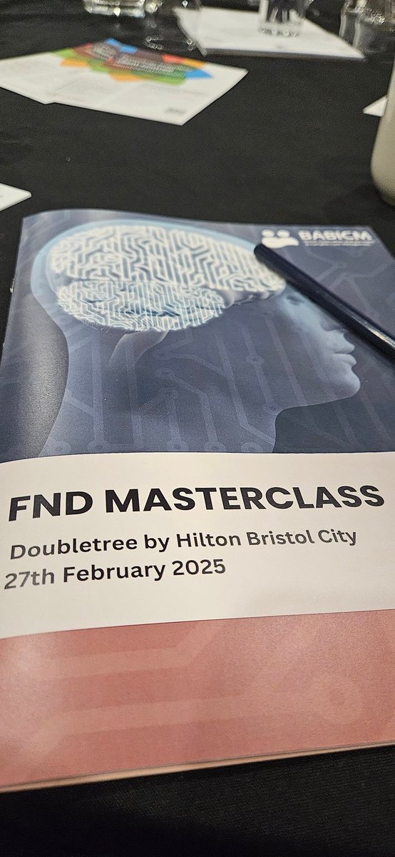 Today I, along with a few of my colleagues, gained an insight into all aspects of Funtional Neurological Disorder (FND).