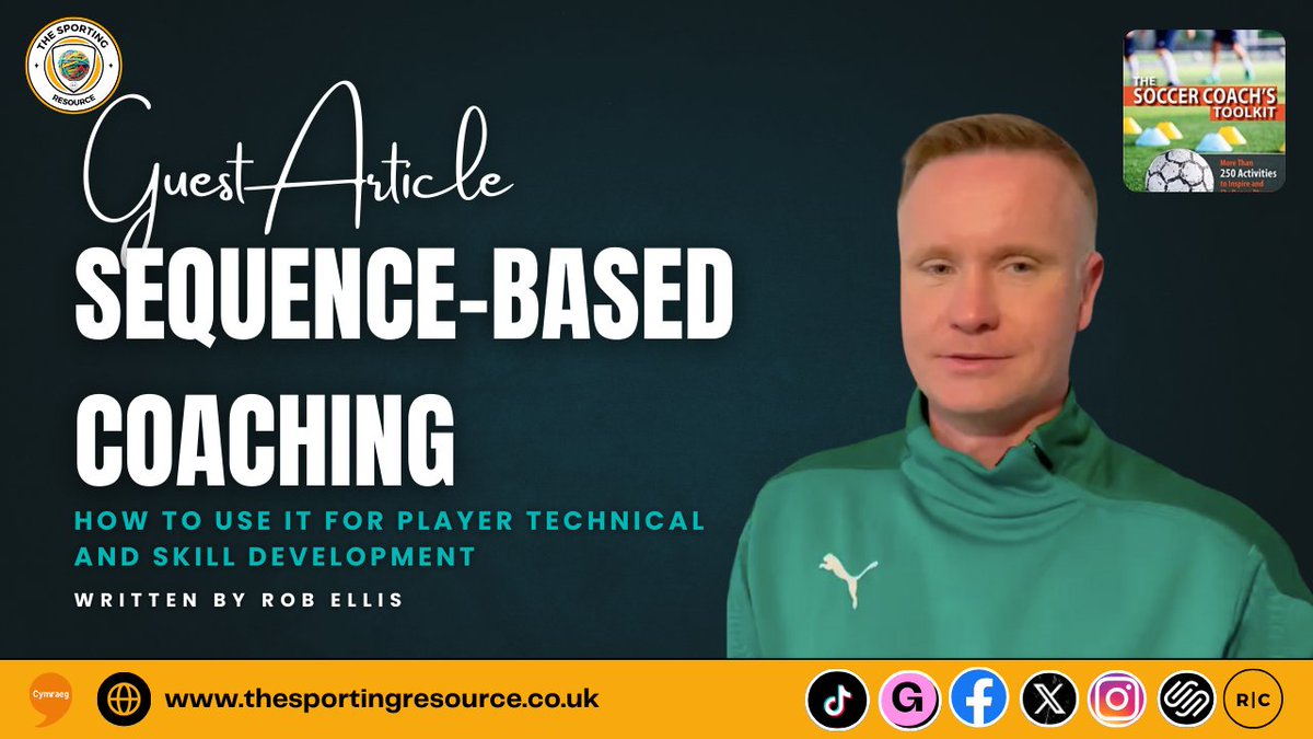 🔄 GUEST POST: "Why Your Players Can't Finish" - by <a href="/rob_coach82/">Rob Ellis</a> 

Ever wonder why technically gifted players still miss easy chances?

The answer lies in something called "sequence thinking" - and it's transforming how top coaches approach training.

READ to discover: 
📱 Why