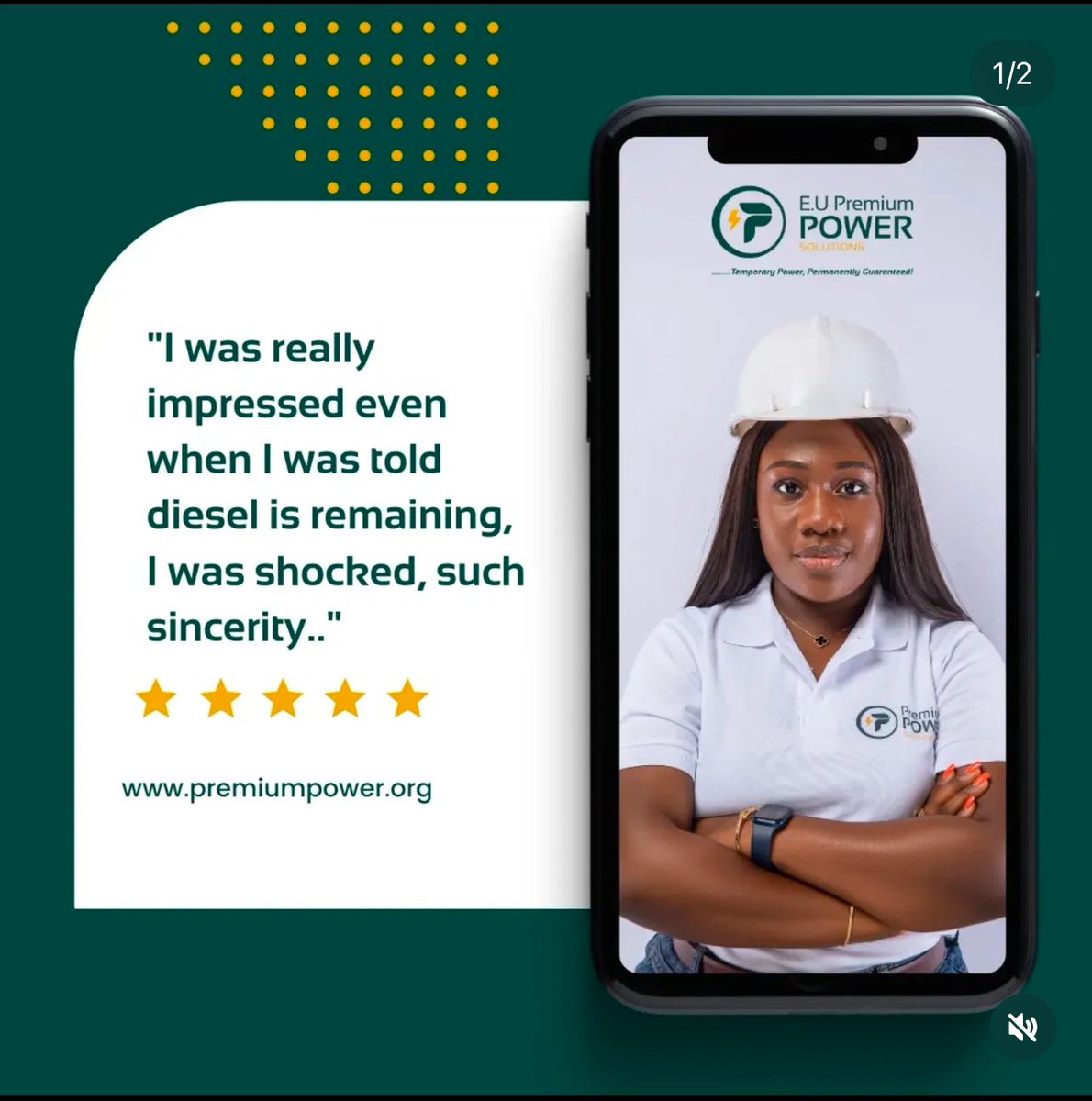 ppsolutions_'s tweet image. Rent a generator from PPS today and relax.

Over here, integrity is our watchword.

Call us on now 08099700004 or 09160205000 to secure your booking.

#premiumpower #generatorrentalsinlagos 
#generatorforrent #eventvendors #valentine2025
#NoMoreBlackouts #ReliablePower #ppsrental