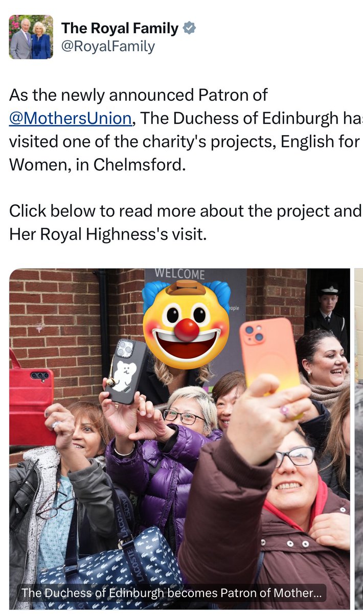 jozzzaphen's tweet photo. hmmm i see #SourSophie aka #DuchessofEdisBore went outside for hee #RoyalTakeASelfie engagement 🤨😂 https://t.co/gwW0p4hEXX
