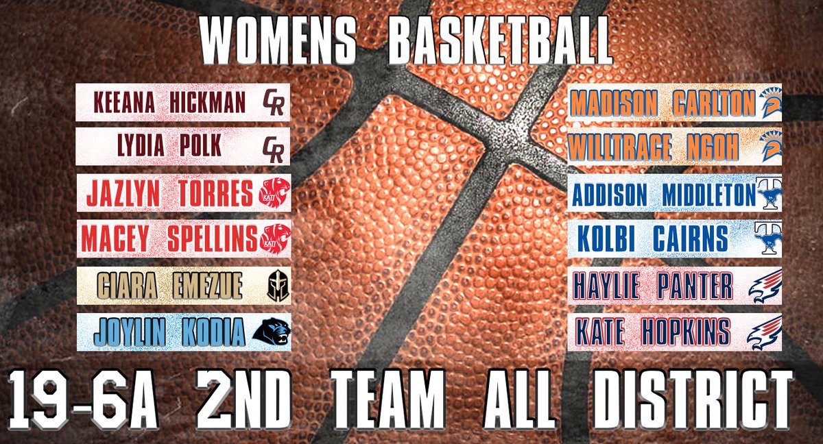 Congratulations to all the athletes who earned a superlative and district awards for the 24-25 Girls Basketball Season!