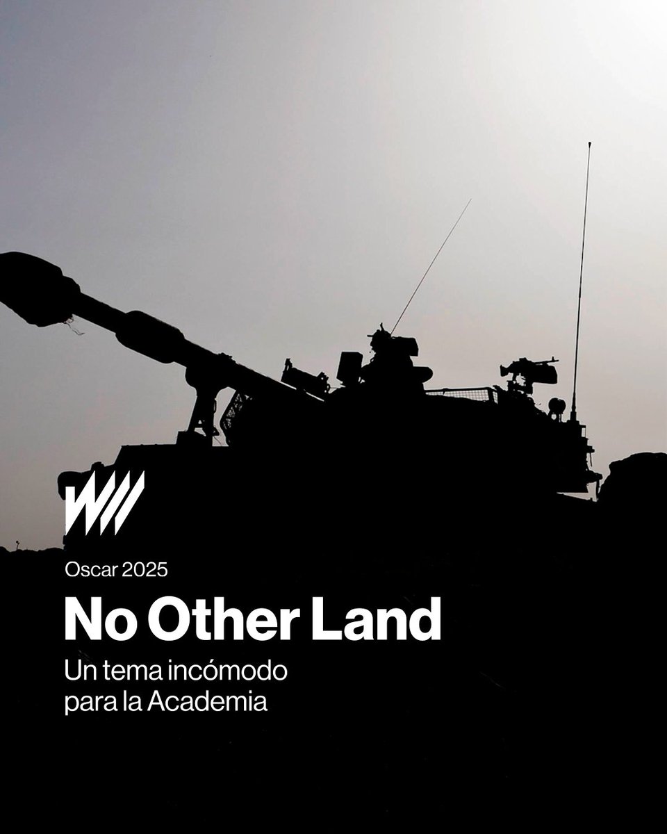 No Other Land podría obtener la estatuilla a Mejor documental en la noche del Oscar con un tema muy incómodo para los norteamericanos y la industria de Hollywood: la ocupación de Israel en la franja de Gaza y Cisjordania.

warp.la/oscar-2025-no-…