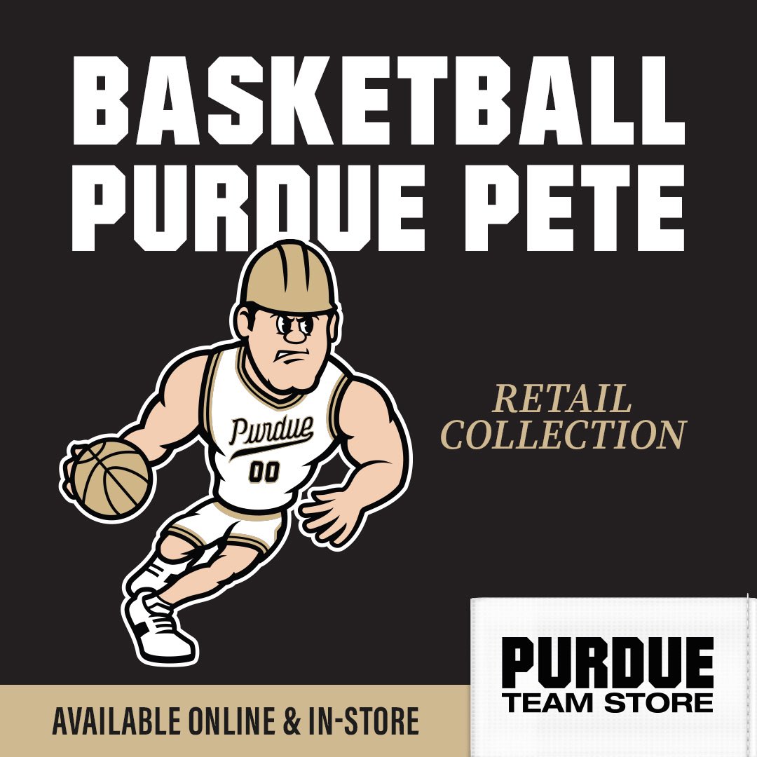 Purdue Men's Basketball (@boilerball) on Twitter photo Introducingโฆ. Dribbling Pete!
Get your Dribbling Pete gear online and at <a href="/PurdueTeamStore/">Purdue Team Store</a>.
๐: boile.rs/3EVOgfe Introducingโฆ. Dribbling Pete!
Get your Dribbling Pete gear online and at <a href="/PurdueTeamStore/">Purdue Team Store</a>.
๐: boile.rs/3EVOgfe