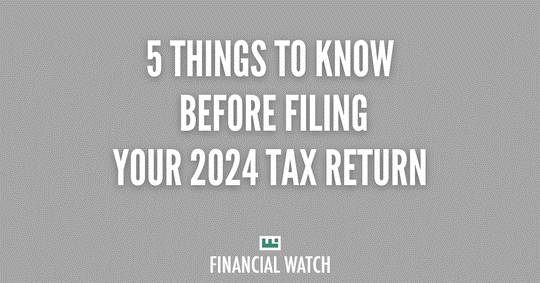 Like it or not, it’s officially tax season – the time of year when millions of taxpayers are gathering documents and crunching numbers in anticipation of the annual filing deadline. Here are five things to know before filing your return: hubs.ly/Q038bl7Q0