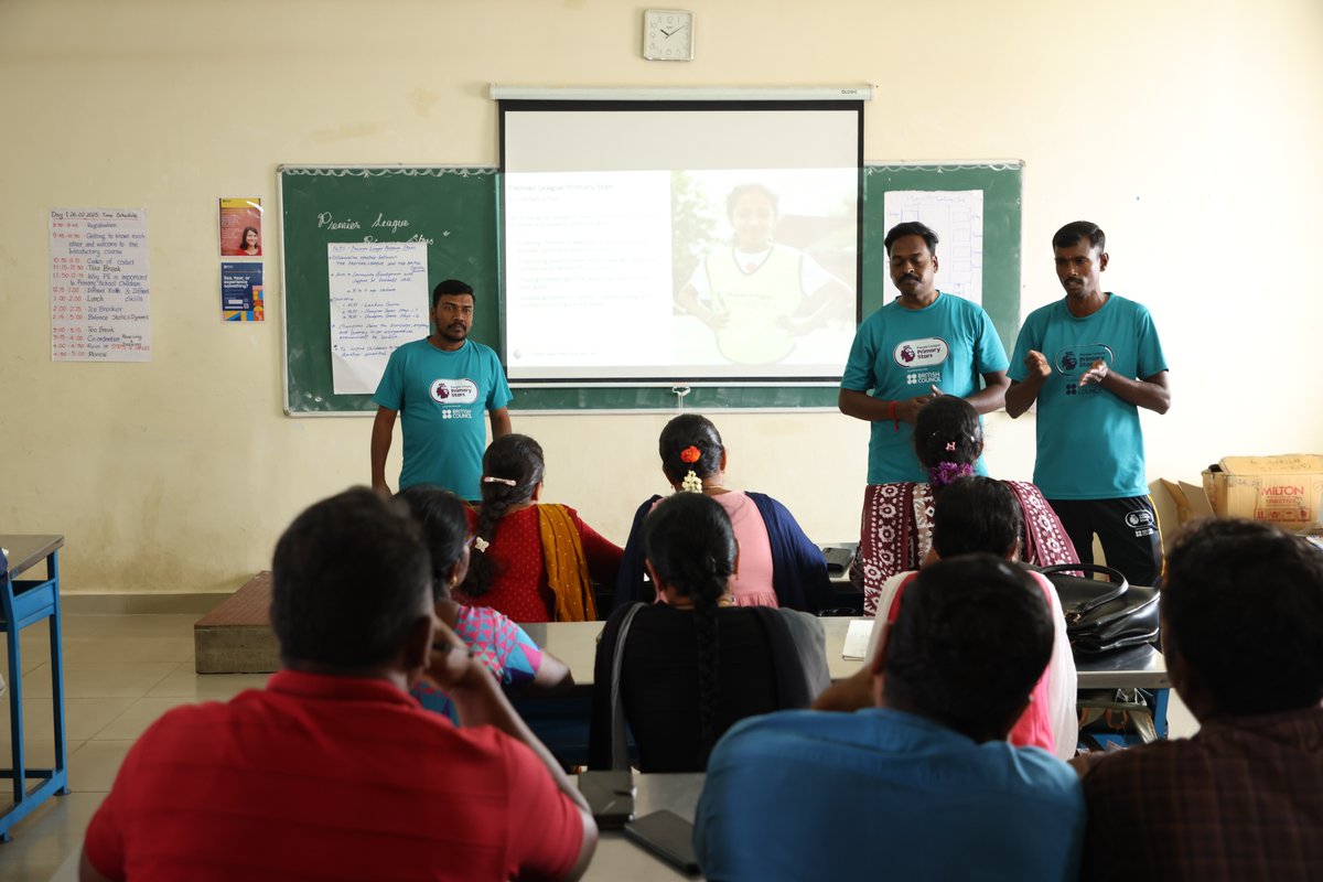 Ipswich Town Foundation (@itfcfoundation) on Twitter photo 🇮🇳 Another busy day for Chris Scopes in Trichy, Tamil Nadu yesterday!
Chris supported participants as they delivered a number of Premier League Primary Stars activations to local teachers.
<a href="/PLCommunities/">Premier League Communities</a> | <a href="/PremierSkills/">Premier Skills</a> | #PLPrimaryStars 🇮🇳 Another busy day for Chris Scopes in Trichy, Tamil Nadu yesterday!
Chris supported participants as they delivered a number of Premier League Primary Stars activations to local teachers.
<a href="/PLCommunities/">Premier League Communities</a> | <a href="/PremierSkills/">Premier Skills</a> | #PLPrimaryStars