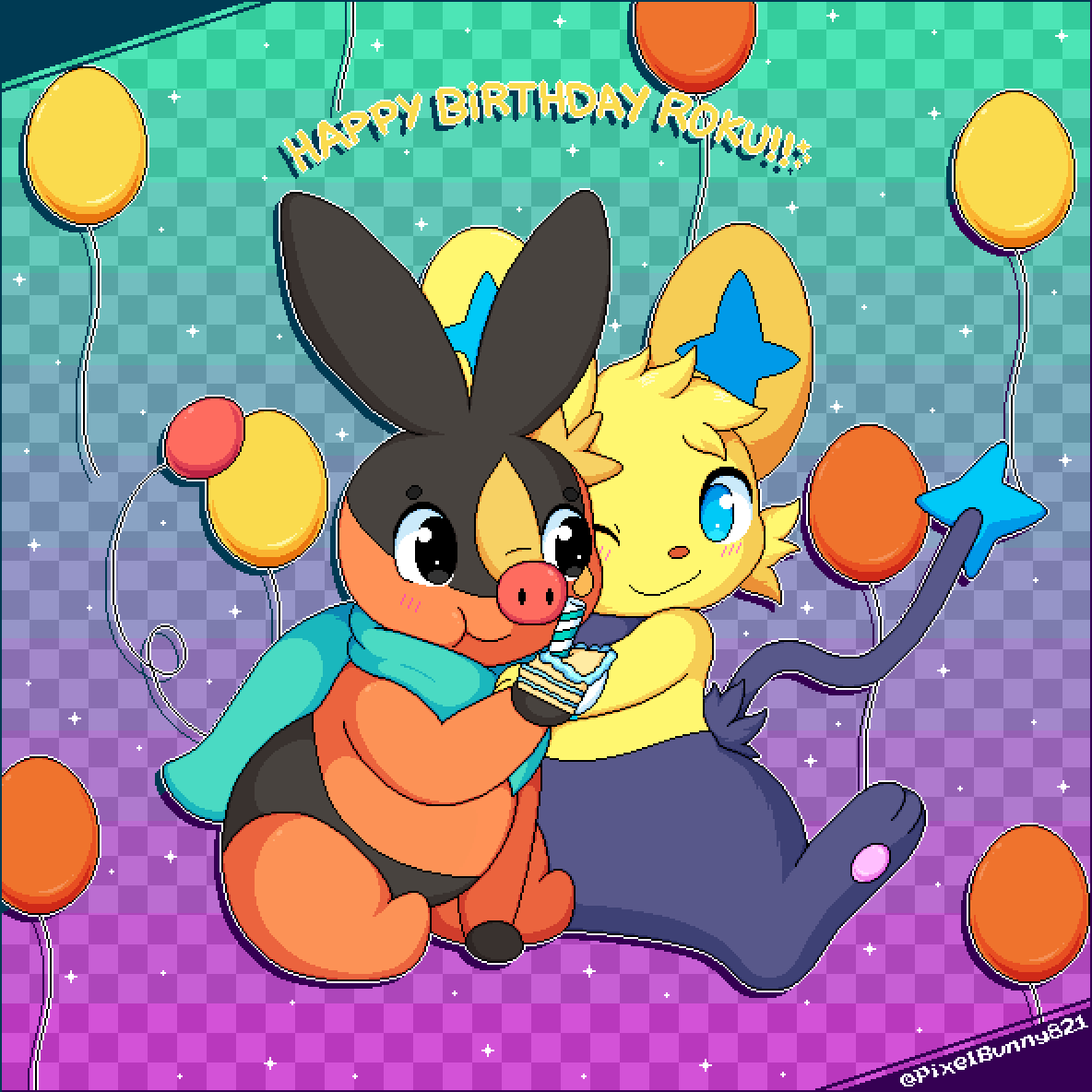★ PixelBunny821 (Commissions Open) tweet media