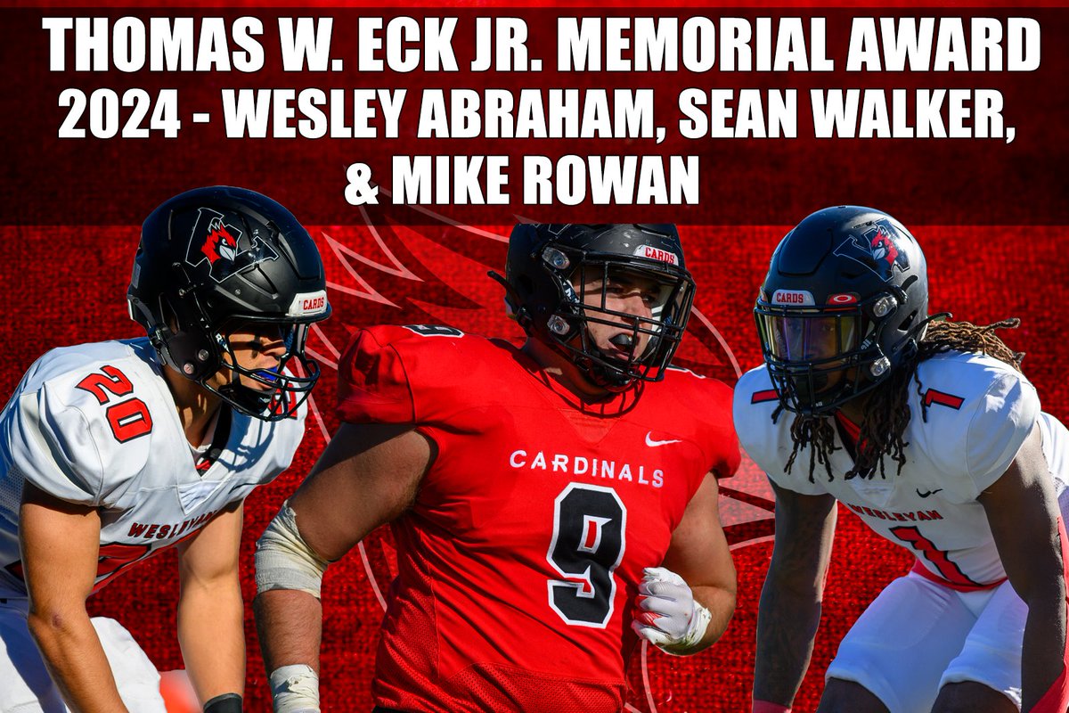 Congratulations to our Thomas Eck JR Award winners!     

 #RollCards