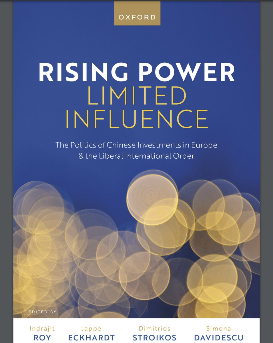 As #Trump abandons #Europe, #European leaders should leverage #Chinese investments in #Europe to find themselves new allies.

Our #OpenAccess book documents lessons #Europeans can learn from prior engagement with #China &amp; go beyond doom &amp; gloom scenarios.
shorturl.at/4znBl