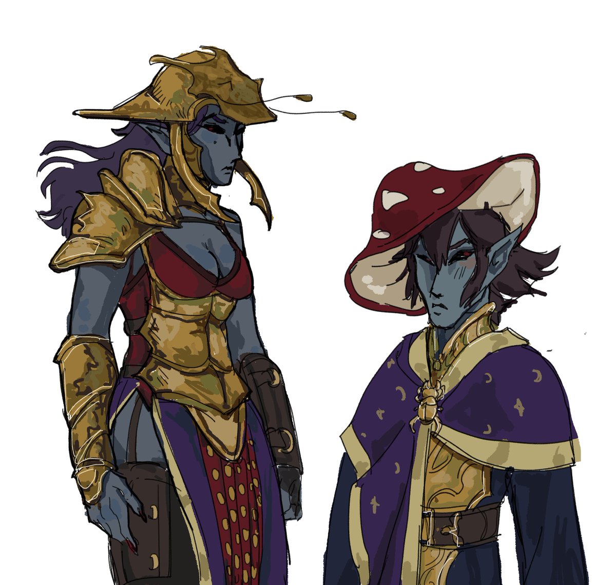 elves will keep being drawn until morale improves