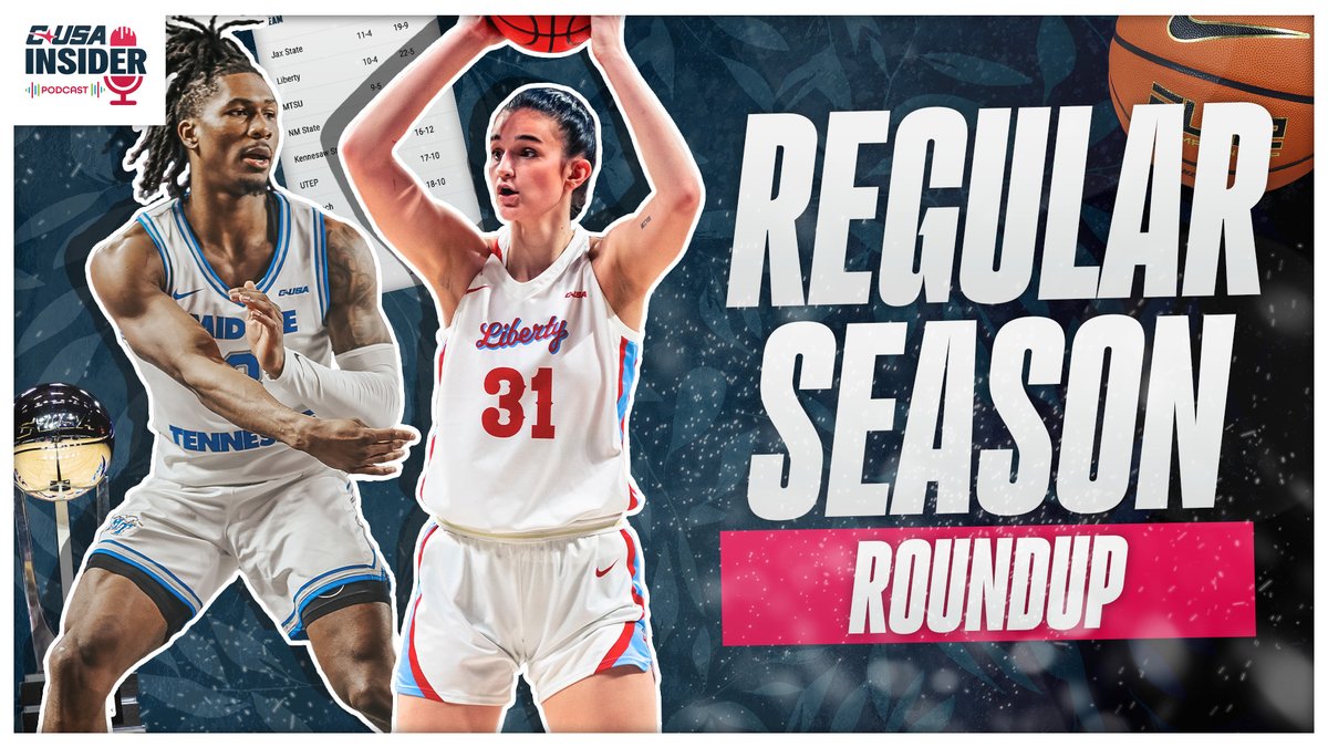 CUSAInsiderPod's tweet image. π¨ NEW POD ALERT π¨
Get prepared for #RocketCityHoops with some in-depth analysis from @MWarnerTV & @NoahFrary.
-Which CUSA teams are heating up at the right time?
-Which players can lead their squad to glory?
-Season superlative predictions!
Watch: youtu.be/J-7-jmqCRD4