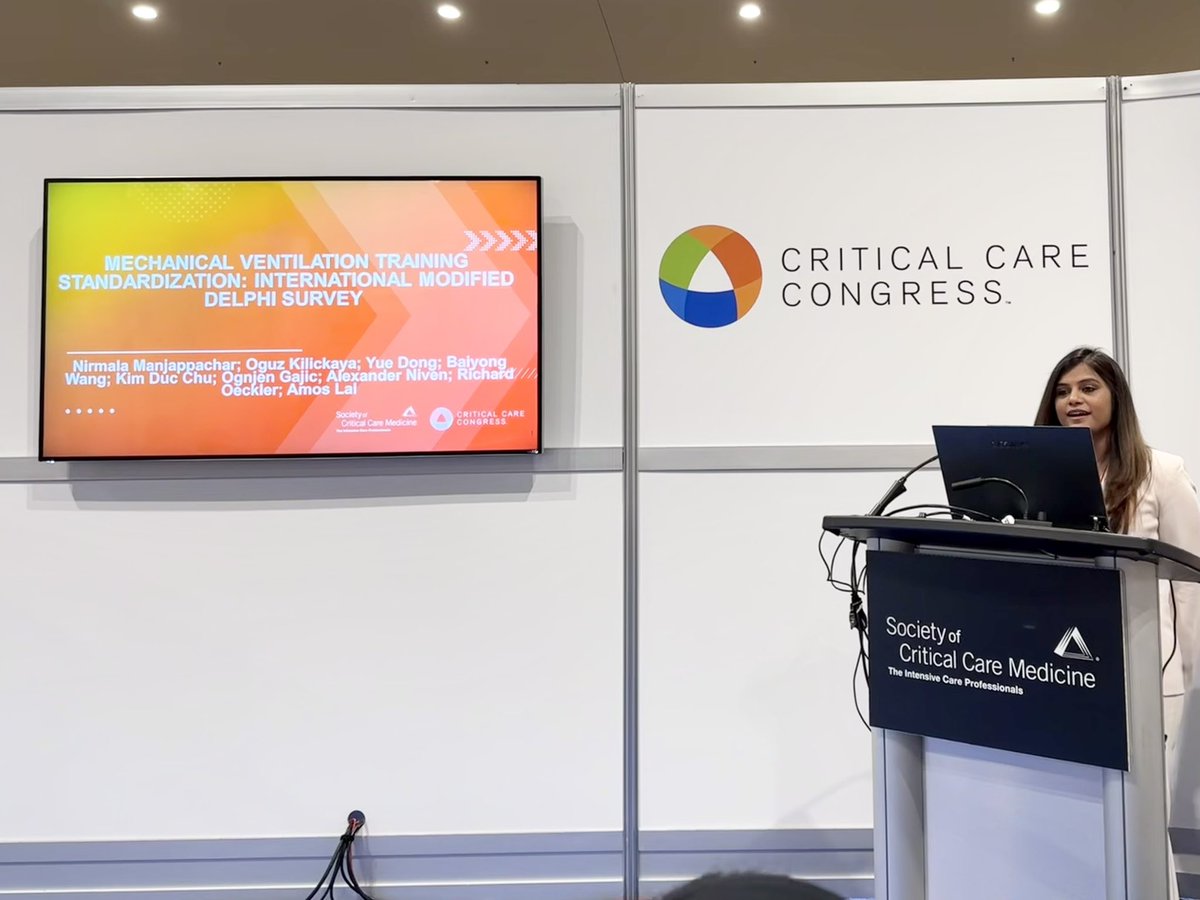 Great experience filled with insightful talks, posters, fantastic networking and opportunities for collaboration #SCCM2025 <a href="/MayoPCCM/">MayoPCCM</a>