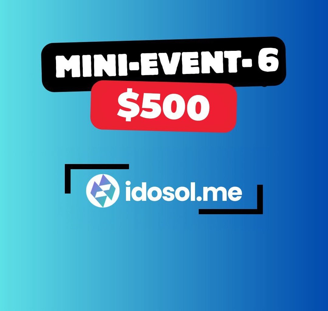 Lesina87's tweet image. Let&apos;s go @IDOsolme I always support with a very amazing project idea congratulations on a very amazing team and his dedication to his project #idosol