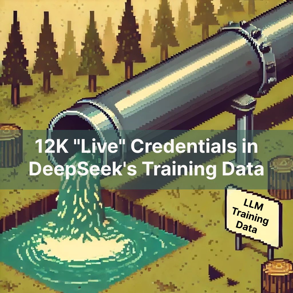 trufflesec's tweet image. We scanned 400TB of DeepSeek’s training data & found:
🚨 ~12K live API keys & passwords
🌐 2.76M affected pages
🔄 One key appeared 57K+ times
🔑 219 secret types (AWS root keys, Slack webhooks, etc.)
🔗 Full research: trufflesecurity.com/blog/research-…