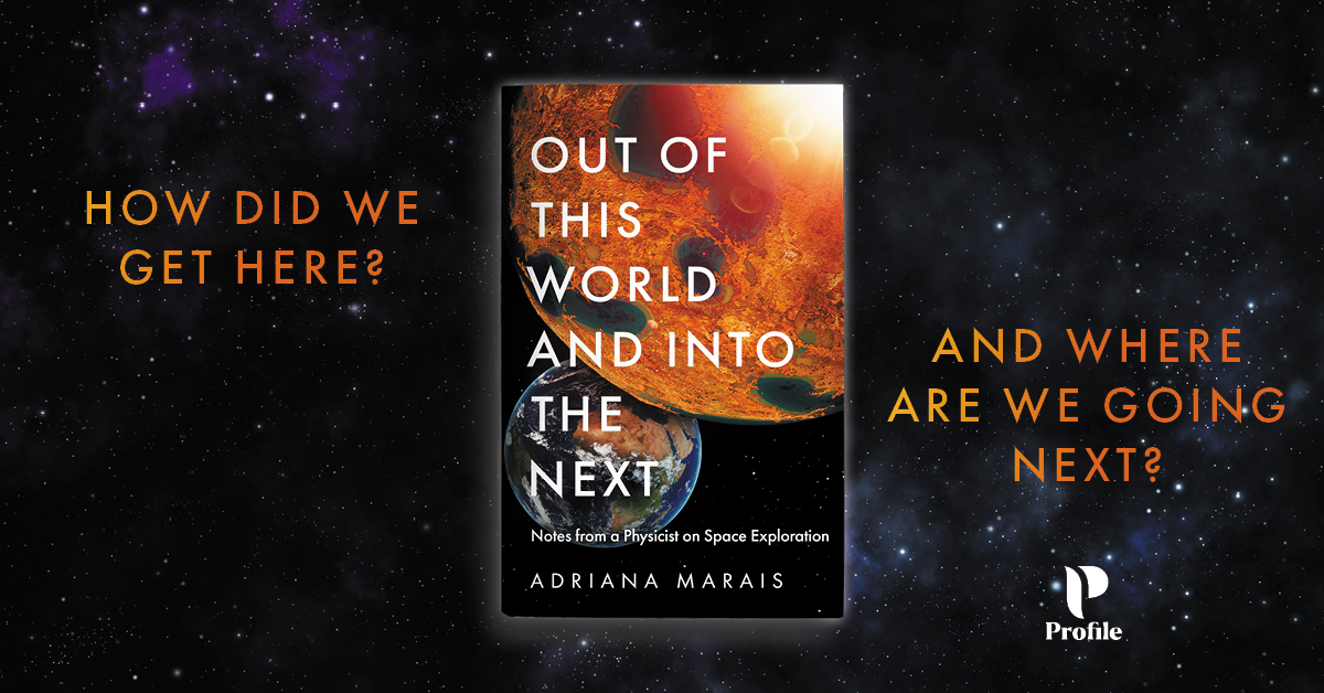 Profile Books (@profilebooks) on Twitter photo 'A fascinating exploration of the complexities of life, the universe and the future of humanity' - Jonathan Morrison
#OutOfThisWorldAndIntoTheNext publishes 10th April ☄️
<a href="/adrianamarais/">Adriana Marais</a>
Pre-order your copy here: tinyurl.com/57c2rejz 'A fascinating exploration of the complexities of life, the universe and the future of humanity' - Jonathan Morrison
#OutOfThisWorldAndIntoTheNext publishes 10th April ☄️
<a href="/adrianamarais/">Adriana Marais</a>
Pre-order your copy here: tinyurl.com/57c2rejz