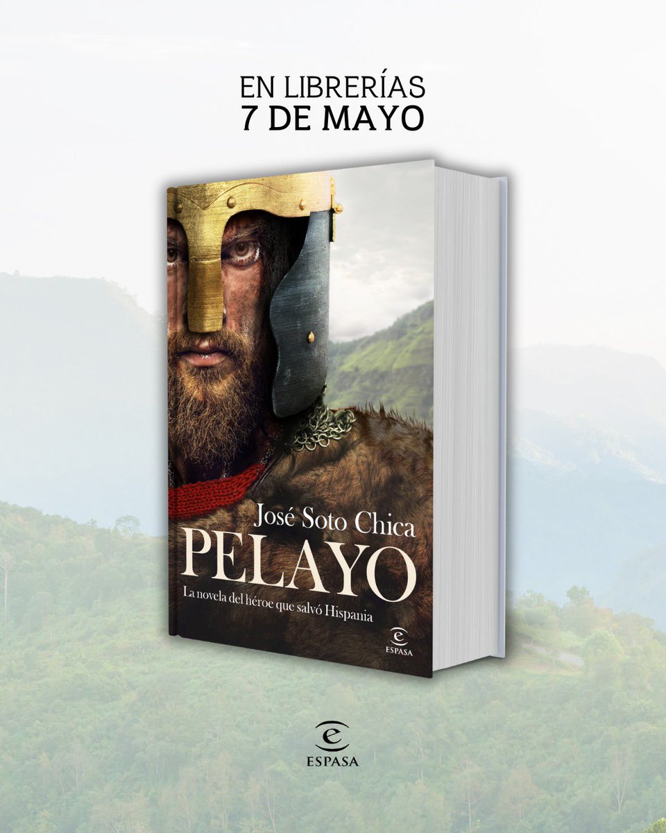 Si hay un héroe en nuestra historia que está sumergido en tinieblas fue Pelayo; yo he querido rescatarlo por completo en esta novela que roba el aliento y en la que llevo trabajando  más de un año. Lo tenéis en preventa por si queréis aseguraros un ejemplar, pues  el 7 de mayo