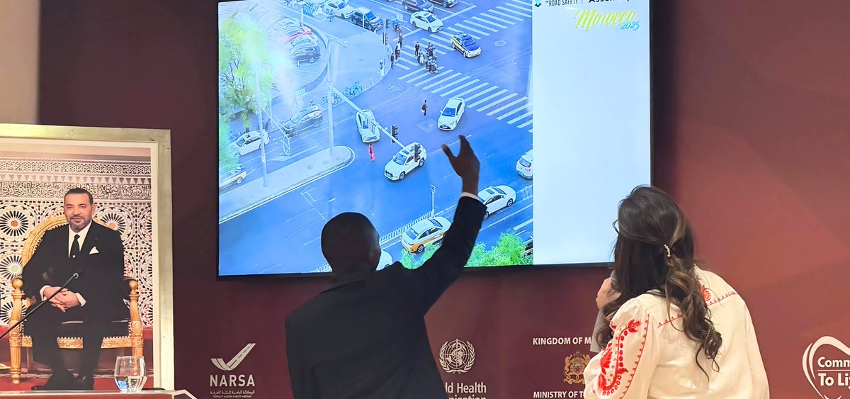 IRFofficial_org's tweet image. A week of global road safety progress in #Marrakech
The 4th Ministerial Conference on Road Safety brought together a world of ideas, collaboration, and action to #CommitToLife.

The IRF hosted fruitful interactions at our busy exhibition booth, and co-hosted four well-attended