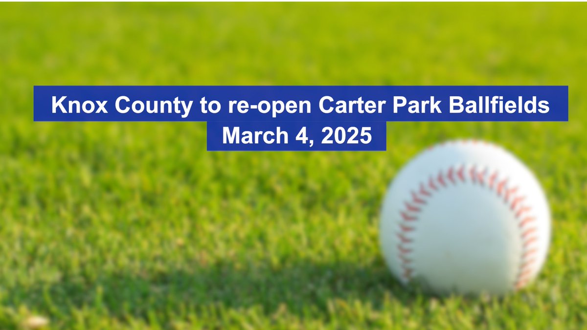 Knox Co. Government (@knoxgov) on Twitter photo Knox County Mayor <a href="/GlennJacobsTN/">Glenn Jacobs</a> and local leaders will officially re-open the Carter Park ballfields on March 4, 2025. The fields were closed for more than a year as crews worked to update them and make them ADA accessible.
“Nice parks are vital to our community because they Knox County Mayor <a href="/GlennJacobsTN/">Glenn Jacobs</a> and local leaders will officially re-open the Carter Park ballfields on March 4, 2025. The fields were closed for more than a year as crews worked to update them and make them ADA accessible.
“Nice parks are vital to our community because they
