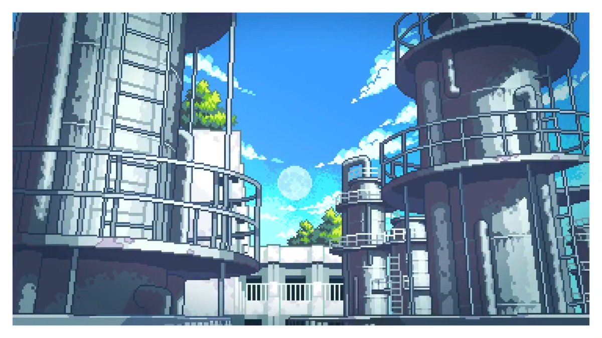 This Pixel Game is Amazing I wish I could play it
#ruins 
#pixelart