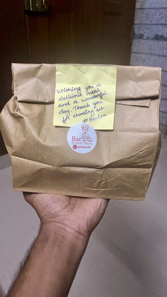 Ankith_speaks's tweet photo. We just served our First order and the happiness is #Unವರ್ಣಿಸble.
If you stay in and around C V Raman Nagar, Consider ordering from us today.
#Baeisu https://t.co/bqsO4Fr3Xu