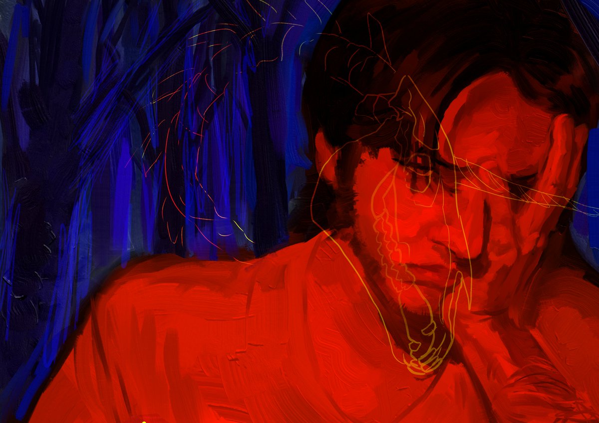 FoolCryptid's tweet photo. selfportrait https://t.co/Ffsl56T3Xa