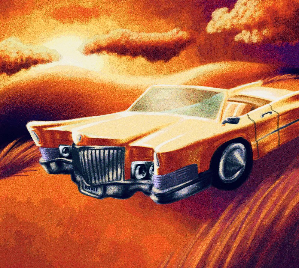 volpurgisnot's tweet image. who keeps leaving their 1970’s cadillac convertible in front of my house???