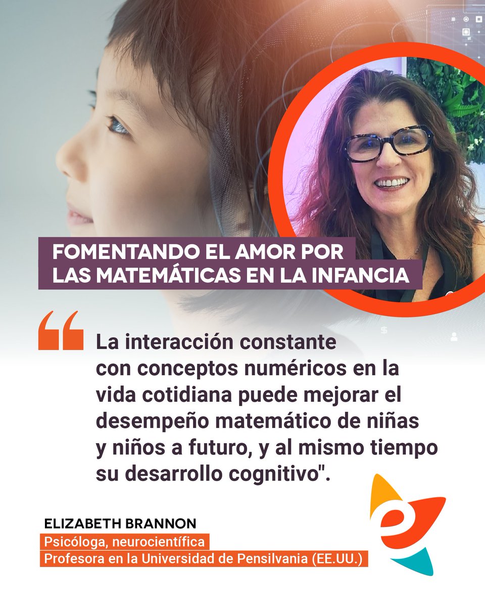 La profesora de la <a href="/UofPenn/">U of Penn</a> 🇺🇸 detalló también que "uno de los mejores predictores de la capacidad social matemática temprana es la cantidad de conversación de matemática en la casa. Somos una especie social". cutt.ly/gre9ZbPj ⬅️
<a href="/congresofuturo/">Congreso Futuro</a> #educarchilecontigo