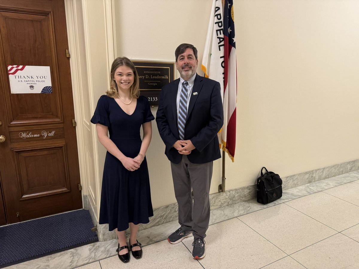 GeorgiaRCAP's tweet photo. Getting off to a good start on day 3 with two great early meetings. The first was with Lizzie Newhart in the office of Congressman Barry Loudermilk GA-11. The second was with Kiran Menon in the office of Congressman Brian Jack GA-3.
@SERCAPWater @rcap #RCAPOnTheHill2025 https://t.co/tAZeNJUIGO