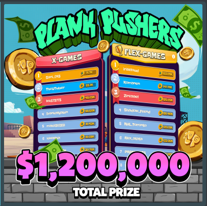 AzizAfandy's tweet photo. My dear friends ✊ HUGE 1,2M$ giveaway from @thepushcoin is over now  🛼  Thanks to all participaters 🙏 We went through 4 weeks of serious challenges that tested our agility, wit, strategy, and many sleepless nights in the battle for the $PUSH tokens.I’m excited to share with you my totall $PUSH pool rewards 👇 

🏆 WEEK 1  👉  TOP 98 ( X-Games )💸465$ in $PUSH
                        TOP 23 ( Flex-Games ) 💸420$ in $PUSH
🏆 WEEK 2 - TOP 18 ( X-Games ) 💸461$ in $PUSH
                    TOP 29 ( Flex-Games ) 💸1857$ in $PUSH
🏆 WEEK 3 -  TOP 4 ( X-Games ) 575$ in $PUSH
                     TOP 12 ( Flex-GAMES ) 2551$ in $PUSH
🏆 WEEK 4 - TOP 10 ( X-Games ) 526$ in $PUSH
                     TOP 9  ( Flex-Games ) 2673 in $PUSH

My totall prize is👉 9528$ in $PUSH

P.S. Share what you got in comments and dont forget this is only begining ! HUGE anouncments is coming 🚀 🧐PlankPushers is introduse to something BIG in 2025 
LFP is a new slang - lets *** $PUSH 🛼  🛼 🤪
 #WEB3 #plankpushers #cryptocurrency #play2earn

P.P.S Big thanks to partners @NOX_Ecosystem and @Equinox_Guild 😍 Join to our amazing community to be one of early play and test new #WEB3 games and prject , earn reward and have a fun ✊
Learn more about project here 👇 https://t.co/nc9ESsDn5E

But wait a minute 😯 ..We can play now and climp to ALL TIMES LEADERBOARD👉 so Don`t waste your time Broski 💸 https://t.co/OWcLAUvKIy