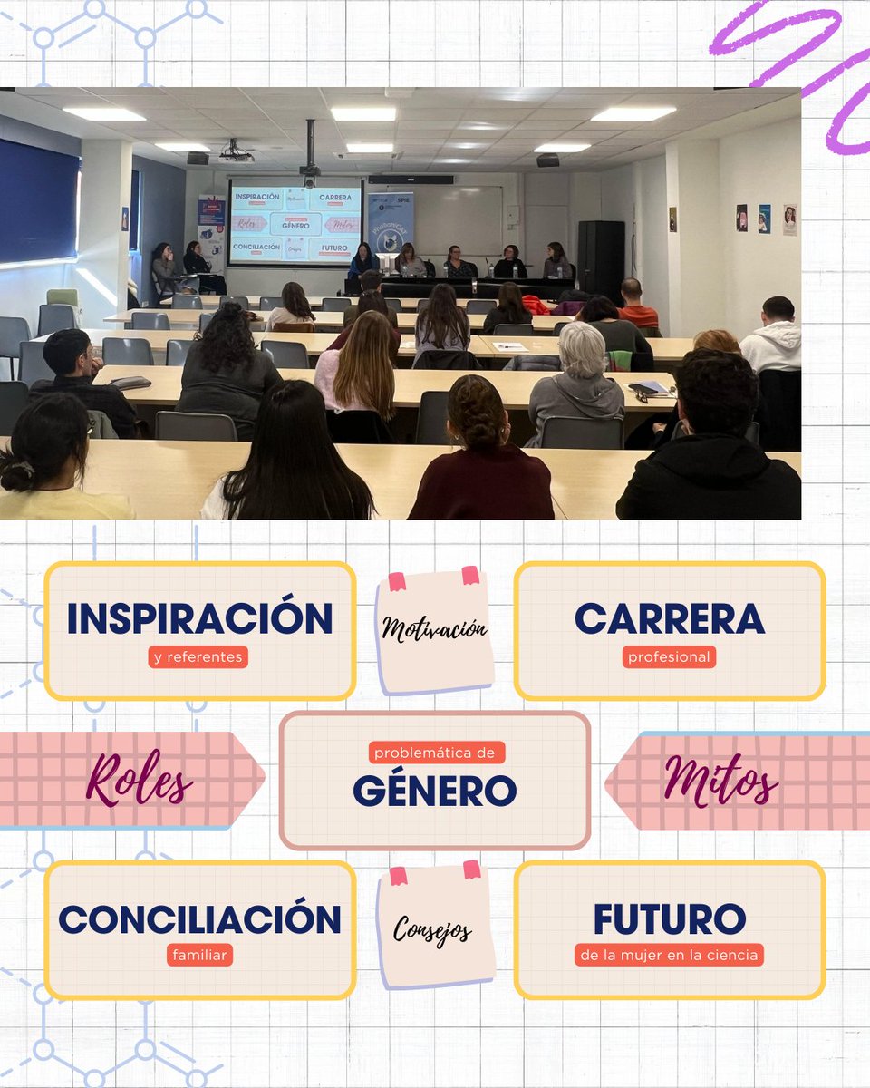 ✨🔬 A Huge Success: Women in Science Round Table! 🔬✨

We participated in an inspiring round table at the <a href="/optometria_upc/">FOOT UPC</a>, organized by #PhotoniCAT.

We discussed career inspiration, gender dynamics in research, work-life balance, and the future of women in science. 💡💜