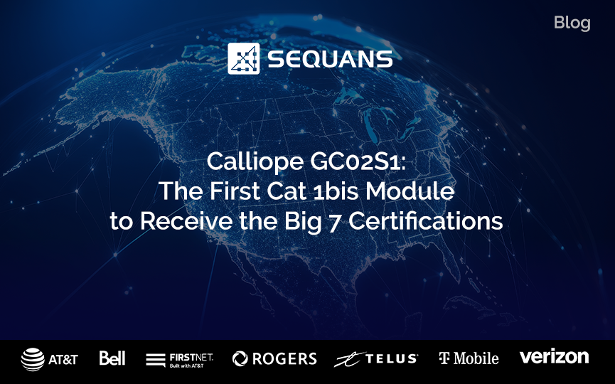 Sequans's tweet image. Industry-First Achievement Alert!
Sequans Calliope GC02S1 is now certified by the 7 major operators in North America!
sequans.com/calliope-gc02s…
#IoT #Cat1bis #IoTModule