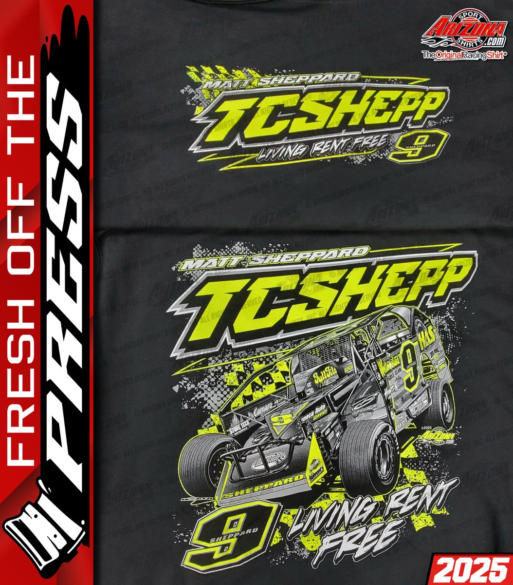 Living Rent Free.

Pick up this Matt Sheppard design in a shirt or hoodie at the track or on his website: mattsheppard9s.com/merchandise

#TheOriginalRacingShirt