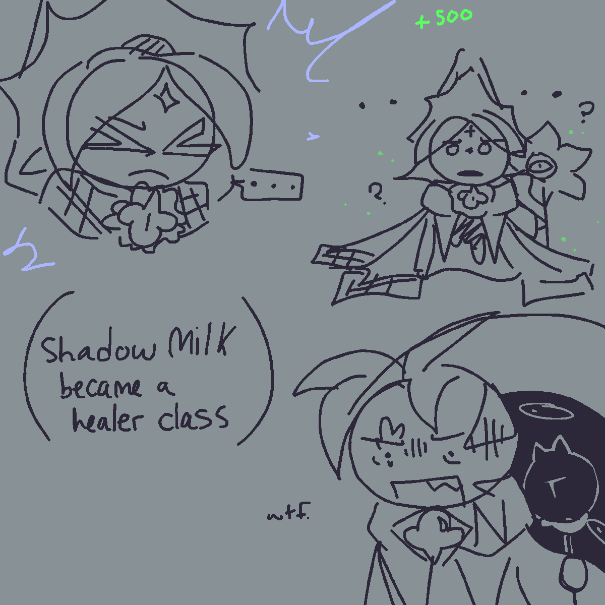 _Ciozio_'s tweet photo. May as well post my au here

Soul Jam Swap AU!! 
Somehow Pure Vanilla never Shadow Milk got their soul jams switched.
Absolutely no consequences there !!

#CRK #CookieRunKingdom #JamSwapAU
🧵 https://t.co/IOpQPnTn2d