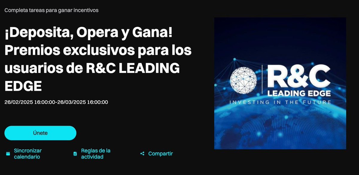 Premios exclusivos para los usuarios de R&amp;C 
t.me/CommunityRCweb3

regístrate: partner.bitget.com/bg/RyCc0mumuni…

 CAMPAÑA junto a #bitget 

bitget.com/es/events/acti…