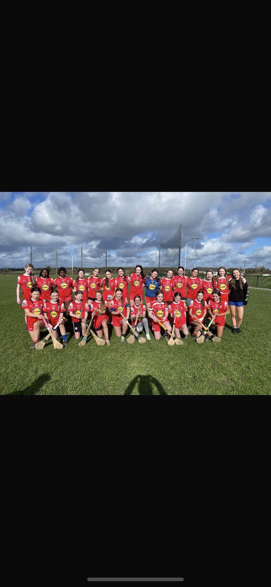 Our Camogie team had a fantastic start to their league campaign on a sunny Tuesday winning out over Columba College, Killucan with a scoreline of 5.9 to 3.1 They now face Our Ladies Bower, Athlone in the second round next week. #GirlsInSport