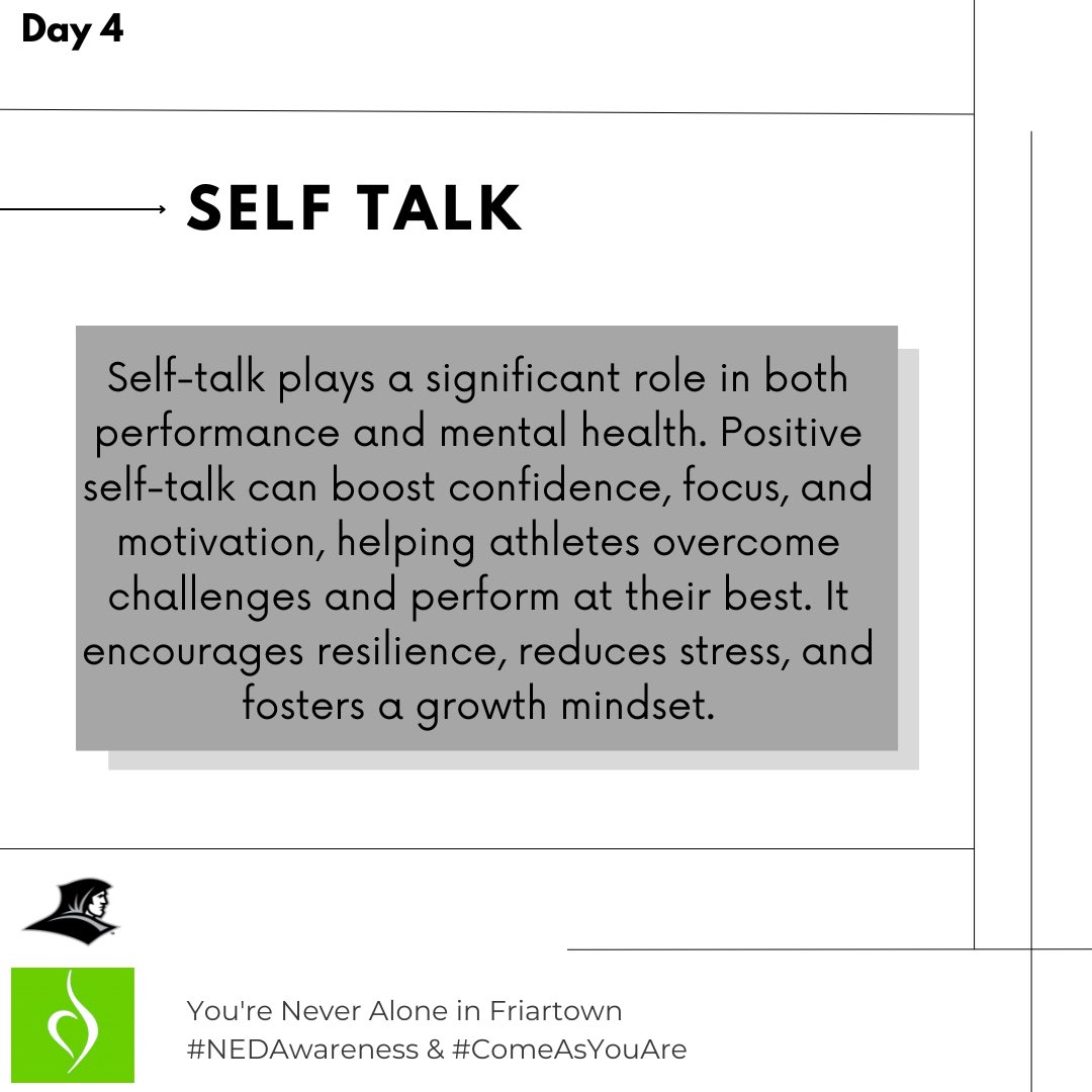 PC_SAAC's tweet image. Day 4 of National Eating Disorder Awareness week is all about SELF TALK! Read all about it below! #NEDAwareness #ComeAsYouAre