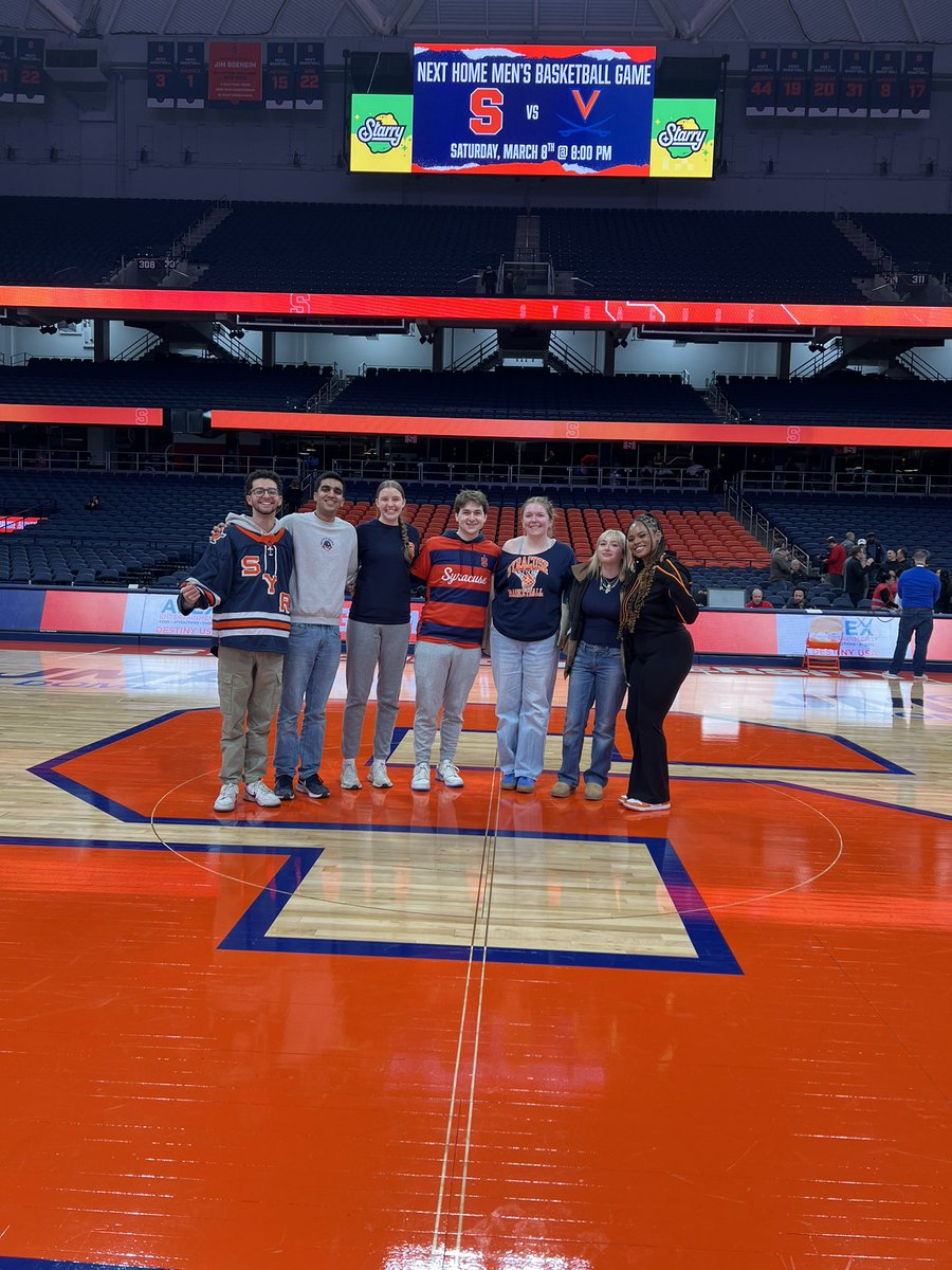 A BIG thank you to everyone who’s come and supported our <a href="/Cuse_MBB/">Syracuse Men’s Basketball</a> all season long! 🙌

You are the reason why we are one of the biggest and best student sections in the nation! 

If you are sticking around for Spring Break make sure to not miss out the last home game of the