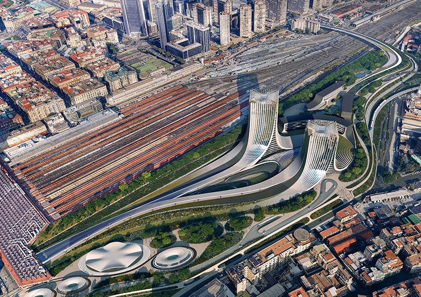 designboom's tweet photo. zaha hadid architects (@ZHA_News) reveals winning masterplan for naples' industrial zone transformation https://t.co/YIrqfCfFDC https://t.co/iIJUdCmddD