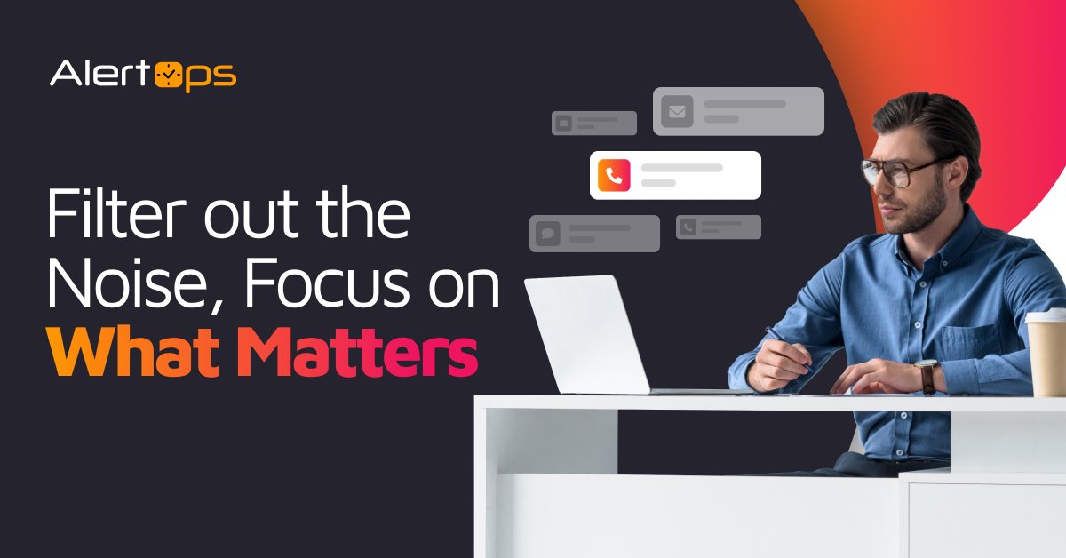 AlertOps aggregates alerts from all your monitoring tools into one place, filtered by type and priority, so you can choose what to tackle next. 
 
#NoiseMitigation #AlertNoise #IncidentResponse
