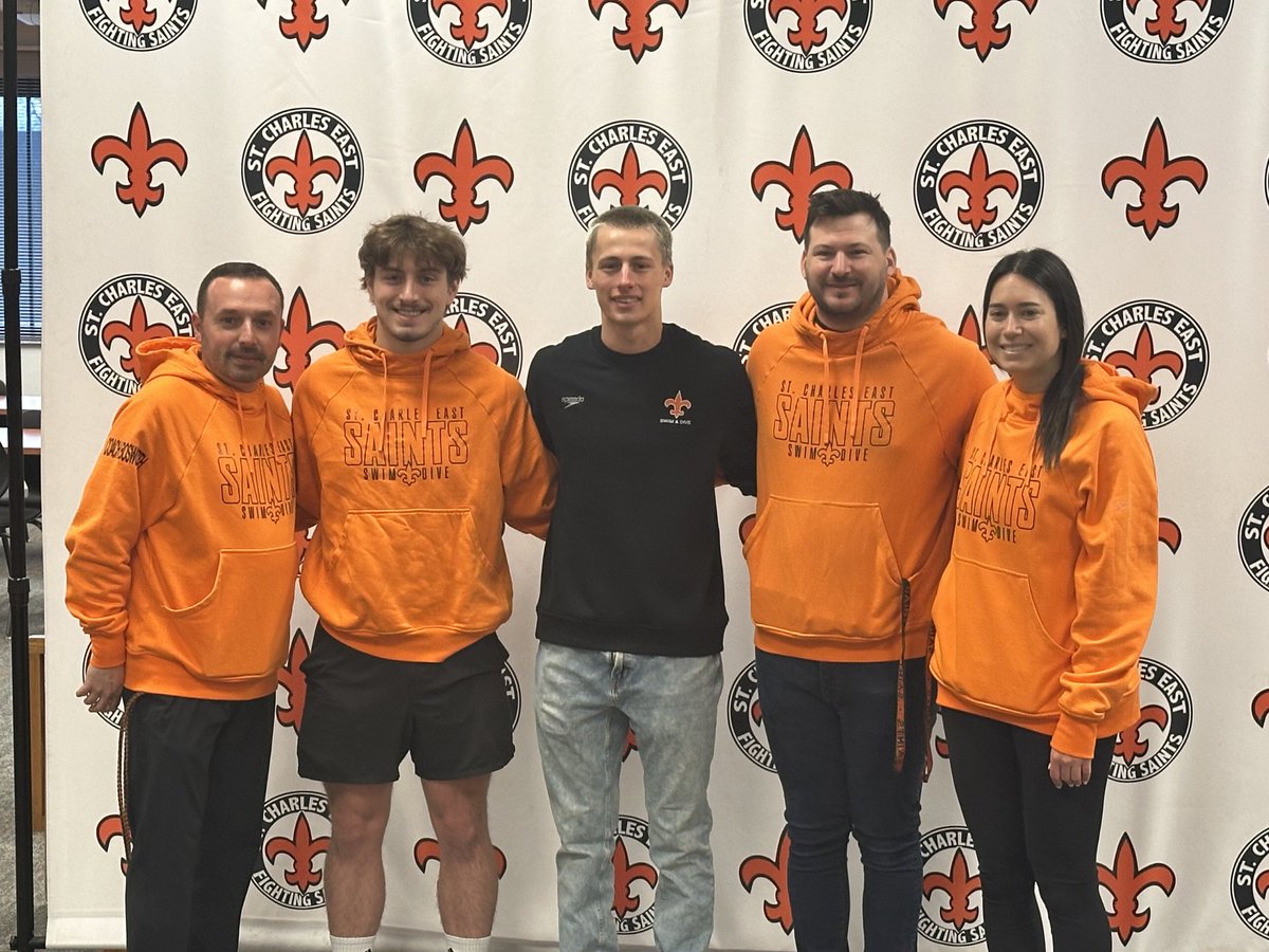Wishing Jamie Heuser the best of luck as he competes this weekend at the <a href="/IHSA_IL/">Illinois High School Association #IHSA</a> Swimming and Diving State Championship.  This is the 2nd year in a row Jamie has qualified in diving.  <a href="/STCE_SwimDive/">STCEsaints_swimdive</a> <a href="/STCEathletics/">STCE Athletics</a> #SaintsPride⚜️