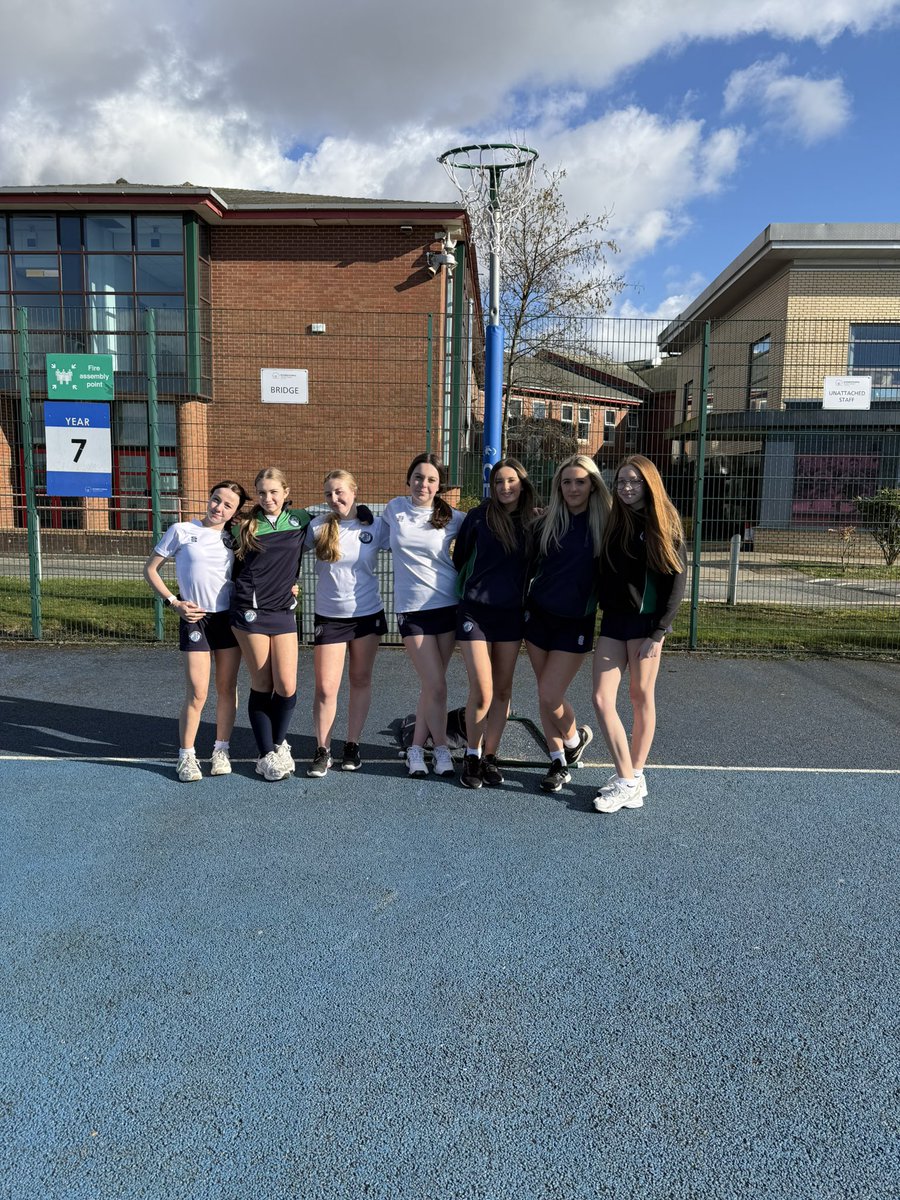 Well done to our Year 10 girls who represented school in the district netball tournament this evening!