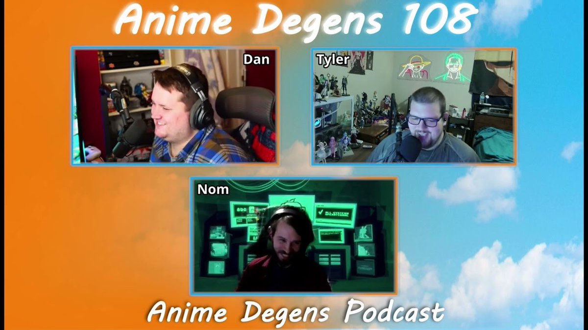 ** New Podcast Episode **

Anime Degens Ep. 108: One Piece Arcs: The All Star Edition

Having a good time talking about different arcs of one piece &amp; who the stars were of those arcs!

Spotify (Video) - tinyurl.com/Dg108sp
Apple- tinyurl.com/Dg108ap
YouTube (Video)-