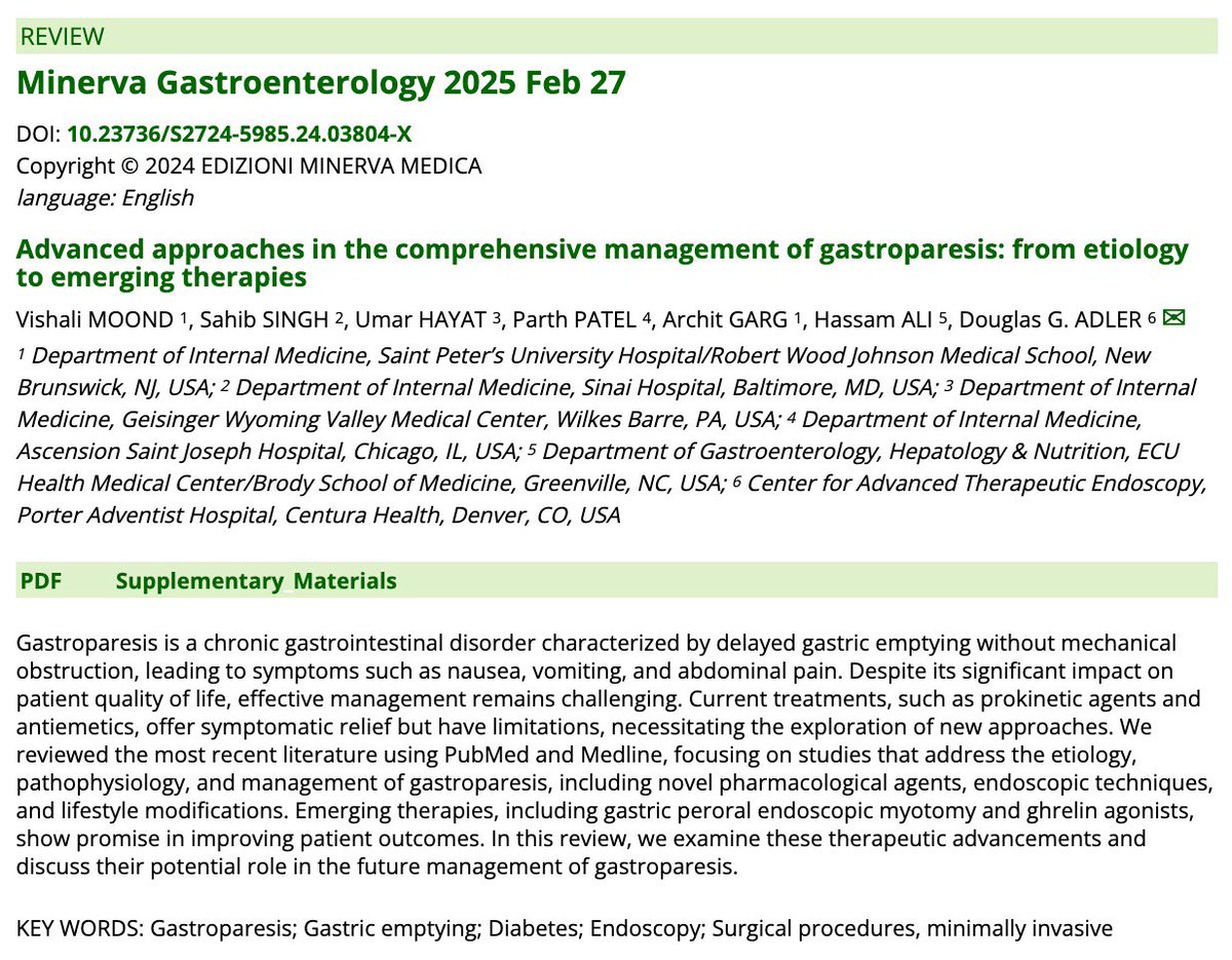 sahibs559's tweet image. New publication @EdMinMedica.
Thank you @vishali_moond @UmarHayat216 @PARTHRPATEL96 @architgarg0406 @hassamalii @DouglasAdlerMD.
minervamedica.it/en/journals/ga…