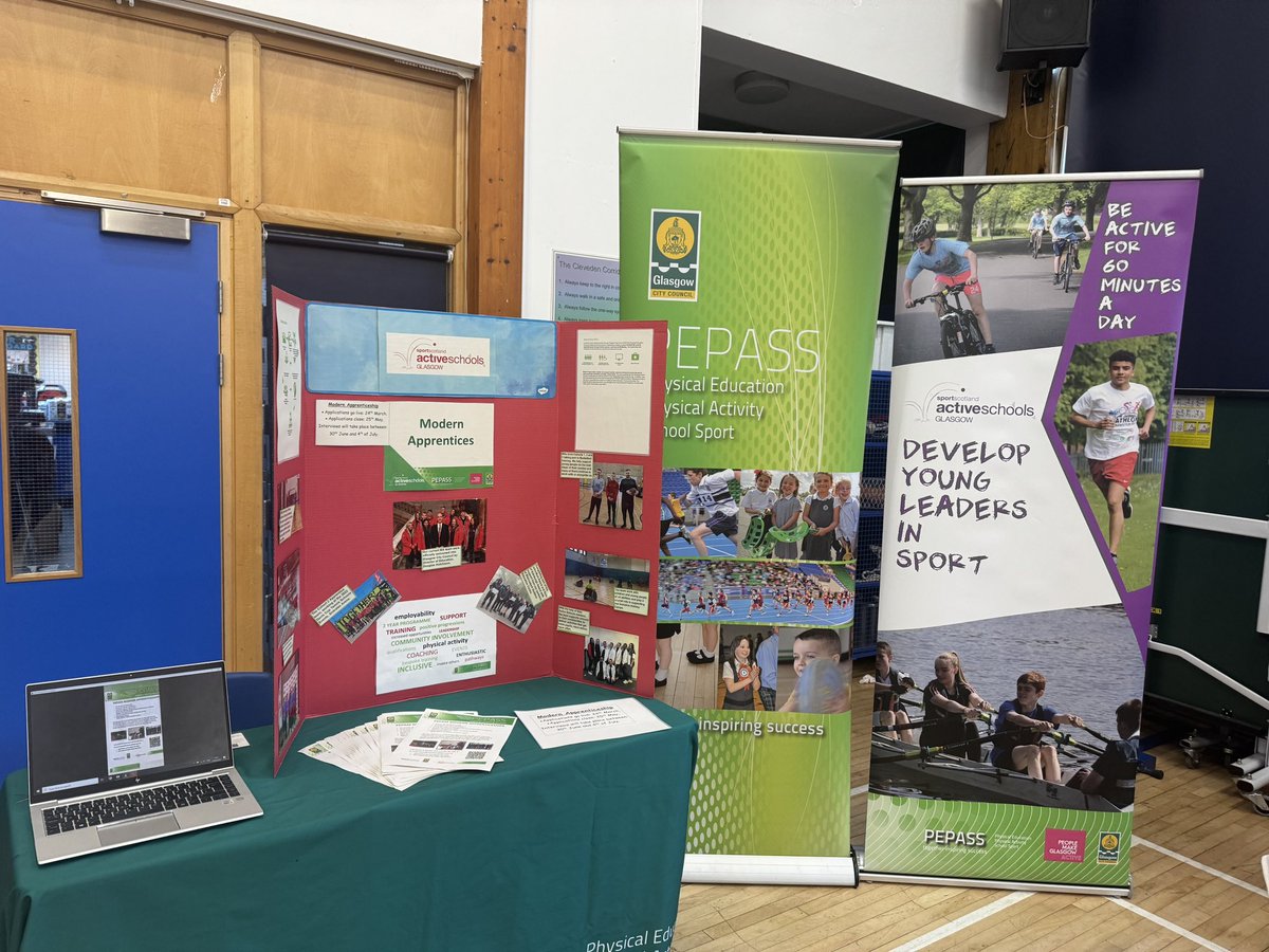 Alison Murray (@asgcleveden) on Twitter photo Active schools all ready for <a href="/ClevedenSec42/">Cleveden Secondary School</a> careers event! <a href="/PEPASSGlasgow/">PEPASS Glasgow</a> <a href="/PEPASS_Leaders/">PEPASS Leadership</a>. Active schools all ready for <a href="/ClevedenSec42/">Cleveden Secondary School</a> careers event! <a href="/PEPASSGlasgow/">PEPASS Glasgow</a> <a href="/PEPASS_Leaders/">PEPASS Leadership</a>.