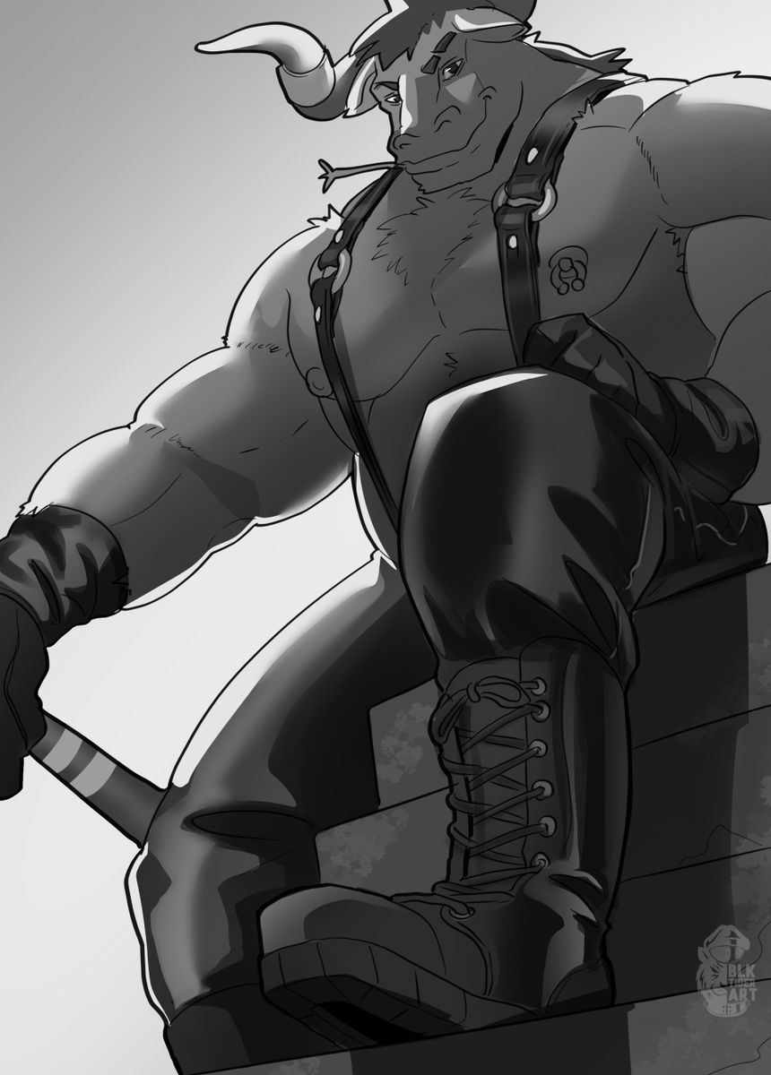 blktigerart's tweet photo. Bull https://t.co/5C9aF7gEOz