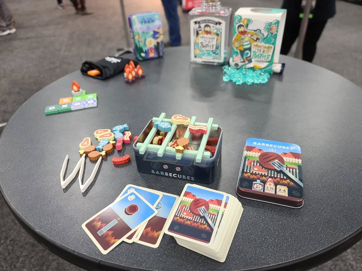 Alley Cat Games are at GAMA! Liam is demoing with PSI at Booth 501, go say hi! 👋
#barbecubes #tictactrek #gamaexpo