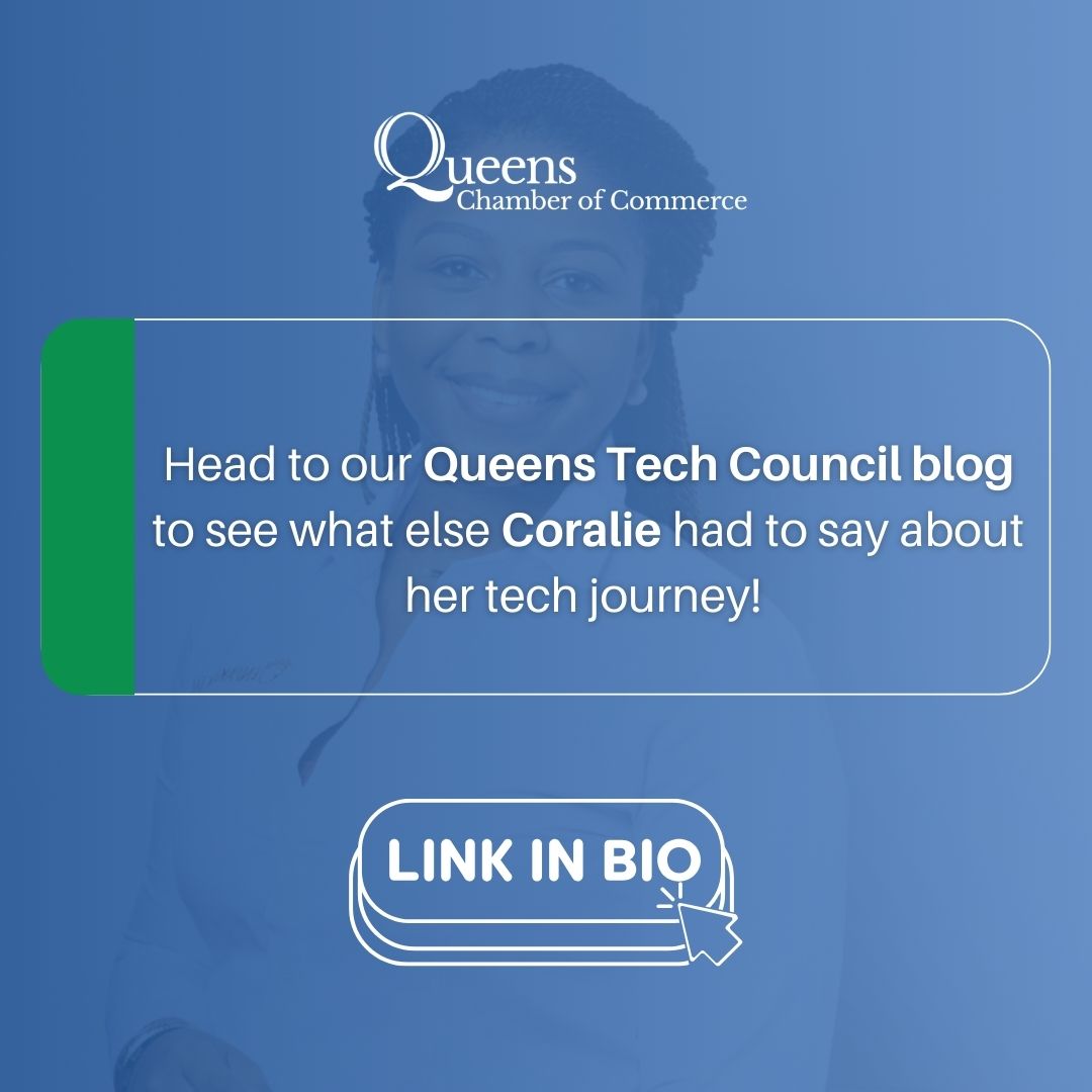 QueensChamber's tweet image. 🌟This February #QueensTechCorner features Coralie Saint-Louis, the founder of @EnpakSocial, an app that aims to increase civic engagement by offering a personalized experience for its users with curated news, events, and announcements. To learn more: queenstechcouncil.com/blog